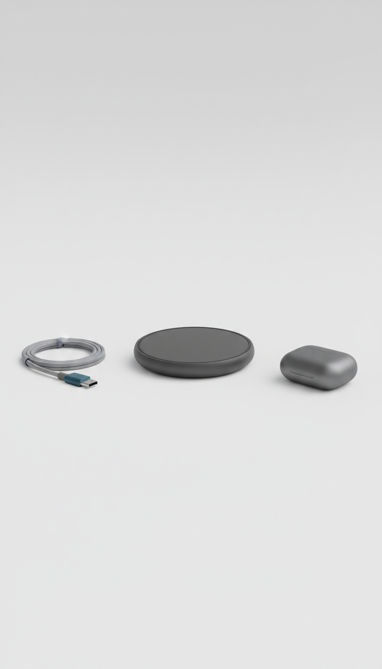 Support bureau aluminium brossé inclinable