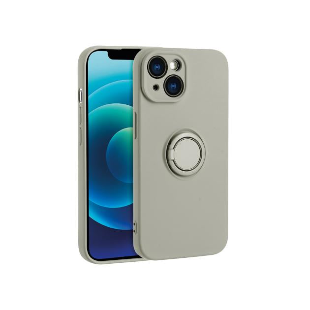 Coque Finger Grip Gris iPhone