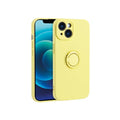 Coque Finger Grip Jaune iPhone