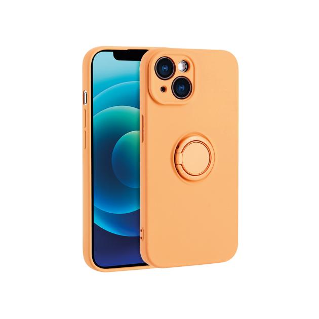 Coque Finger Grip Orange iPhone