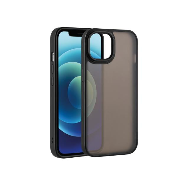 Coque Satin Matte Noir iPhone