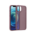 Coque Satin Matte Rouge Bordeaux iPhone