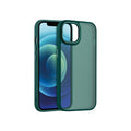 Coque Satin Matte Vert Fôret  iPhone