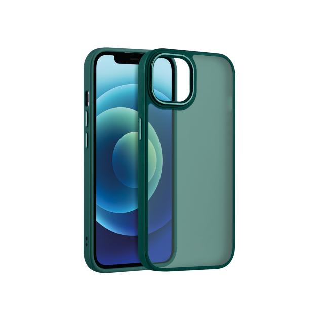 Coque Satin Matte Vert Fôret  iPhone