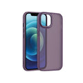 Coque Satin Matte Violet Sombre iPhone
