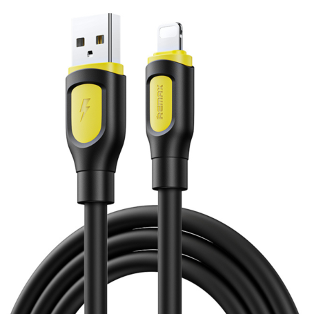 Câble USB / Lightning Charge Rapide 2.4A 5W REMAX Série Ruinay RC-C113 - 1M - Noir