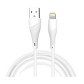 Câble USB / Lightning 2.4A 1m blanc - X196