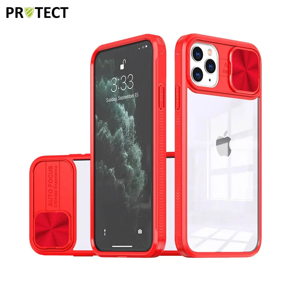 Coque de Protection IE027 PROTECT pour Apple iPhone Rouge