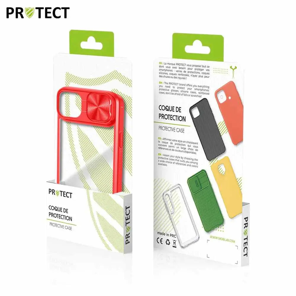 Coque de Protection IE027 PROTECT pour Apple iPhone Rouge