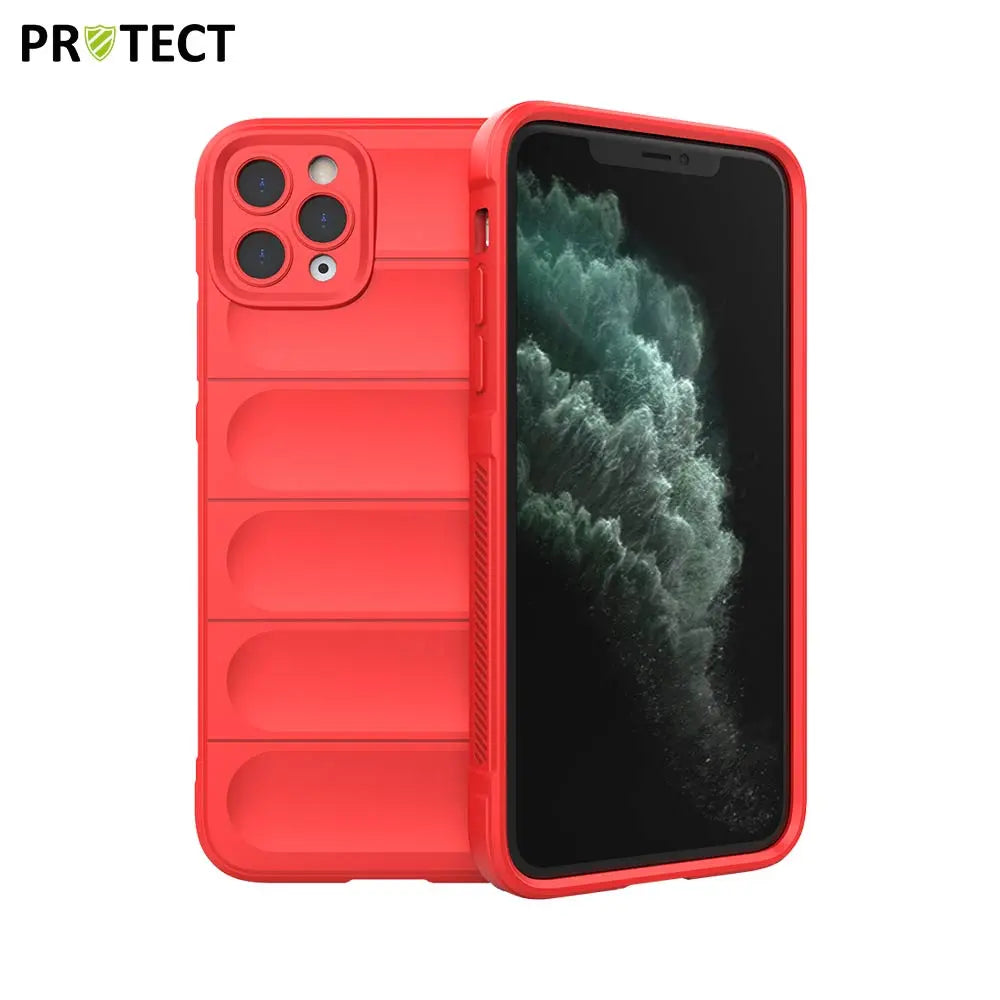 Coque de Protection IX008 PROTECT pour Apple iPhone Rouge
