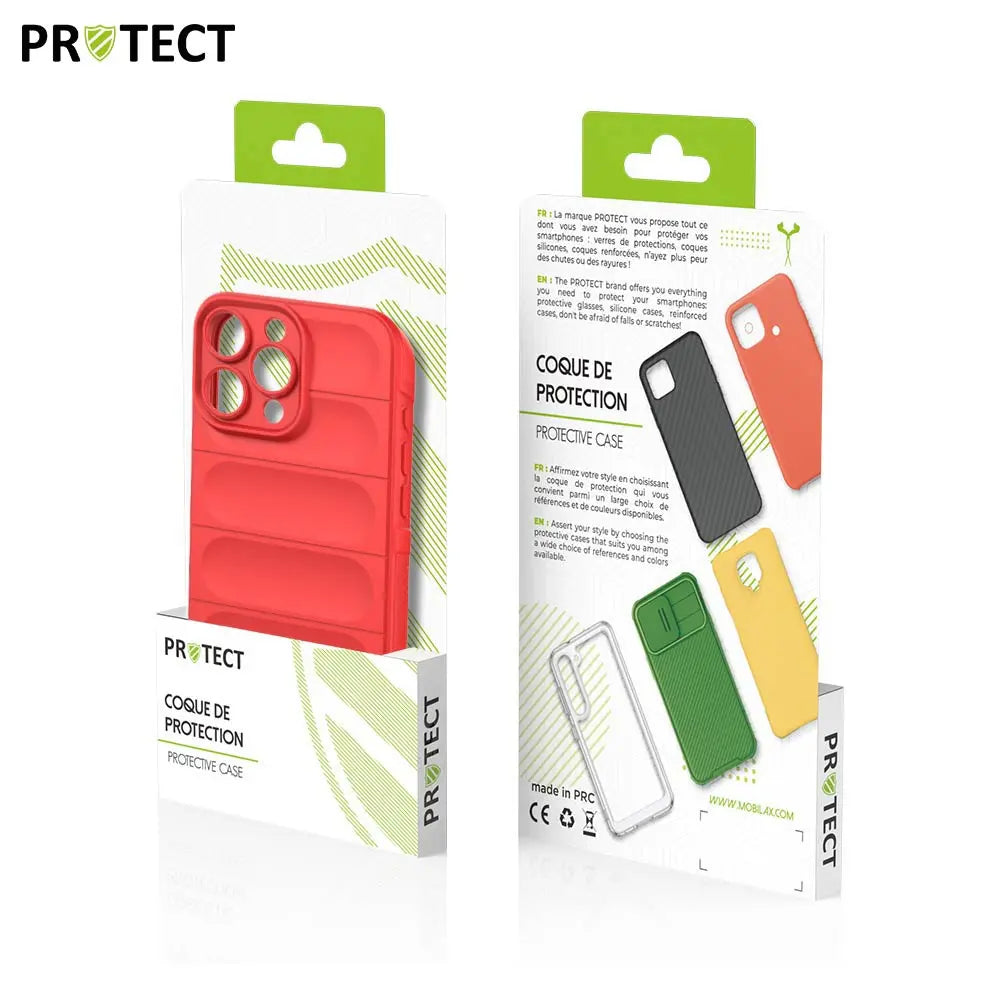 Coque de Protection IX008 PROTECT pour Apple iPhone Rouge