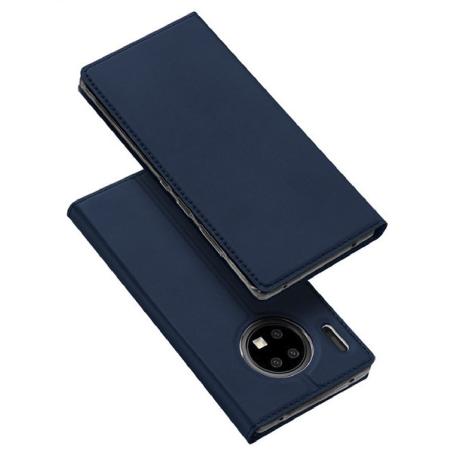 Étui Rabat Skin Pro pour iPhone Bleu