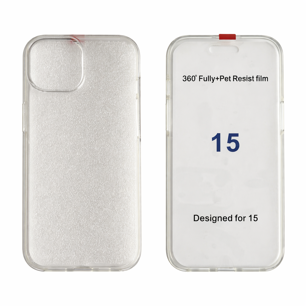 Coque 360 Avant et arrière Transparente IPhone
