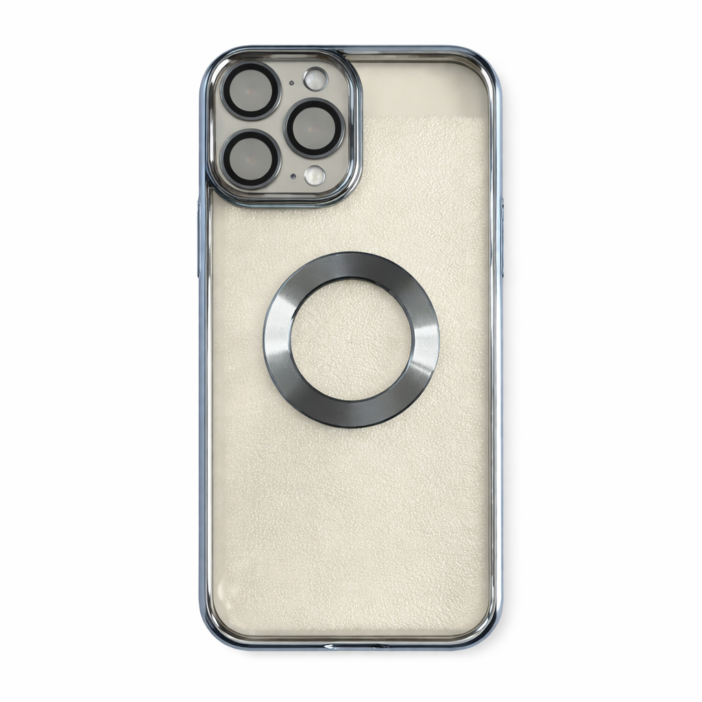Coque de téléphone Bleu avec magsafe et protection caméra IPhone