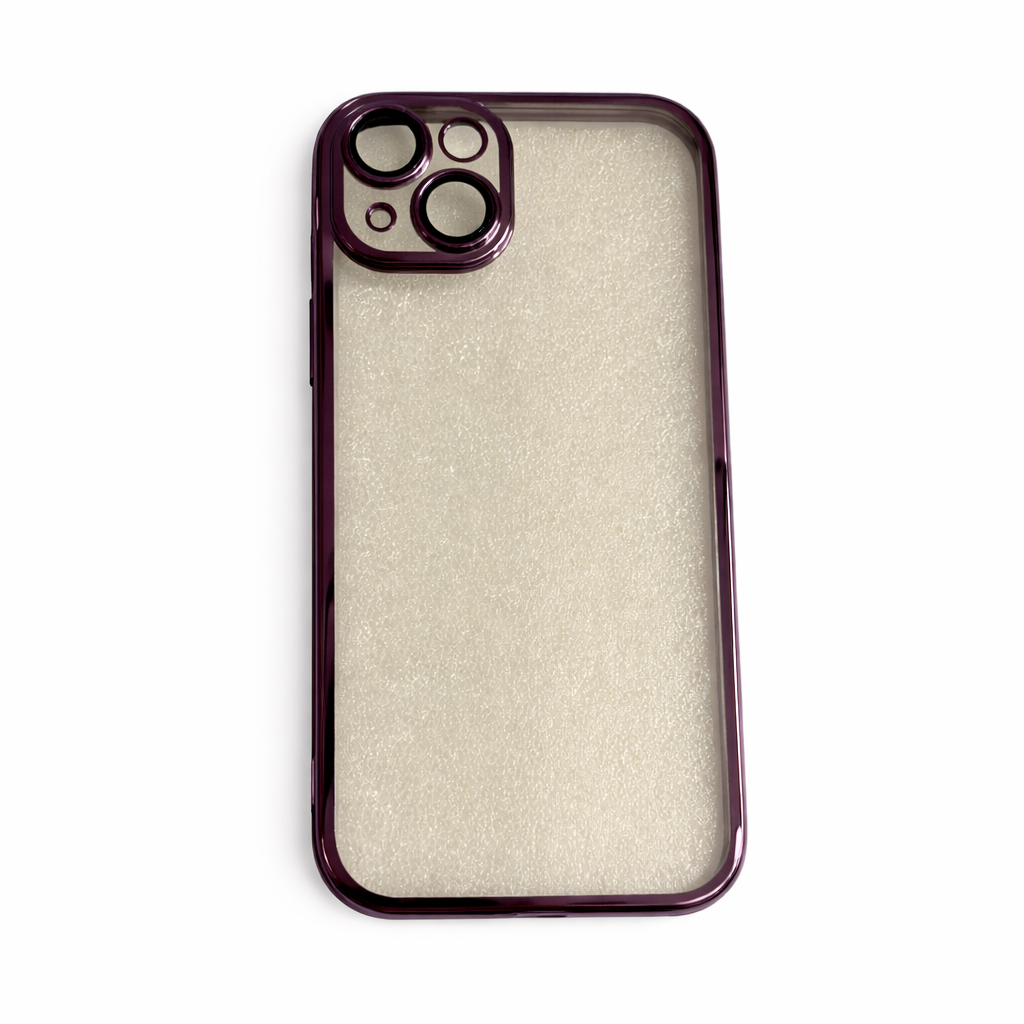 Coque de téléphone Violet avec protection caméra iPhone