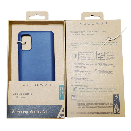 Coque Adeqwat Eco Design Bleu Samsung