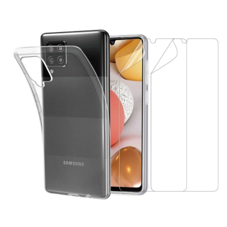 Pack Coque et film de protection Transparent Samsung