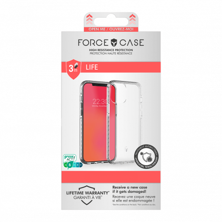 Coque de Protection Transparent FORCE CASE Life Huawei