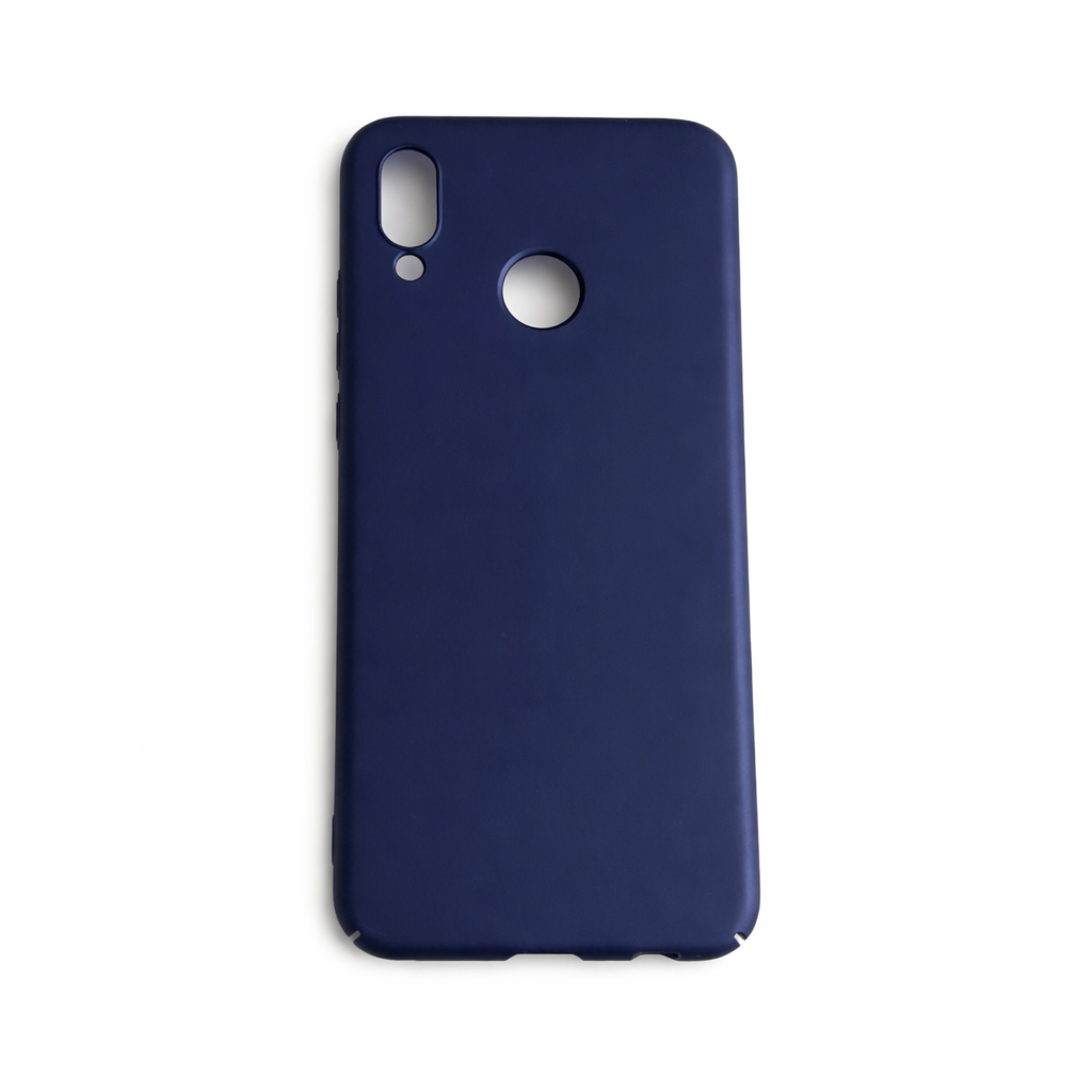 Coque de couleur unie ultra mince Bleu Huawei