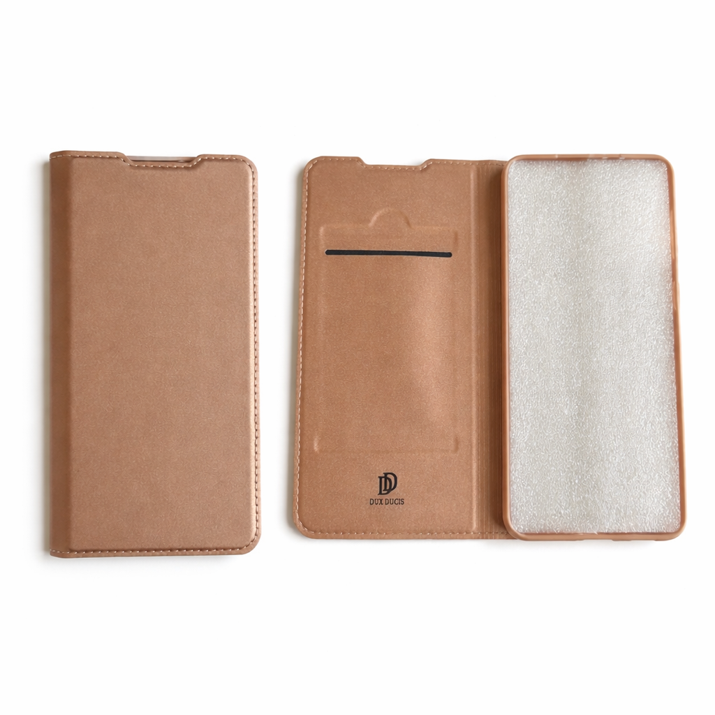Étui à rabat Skin Pro Or Rose Samsung