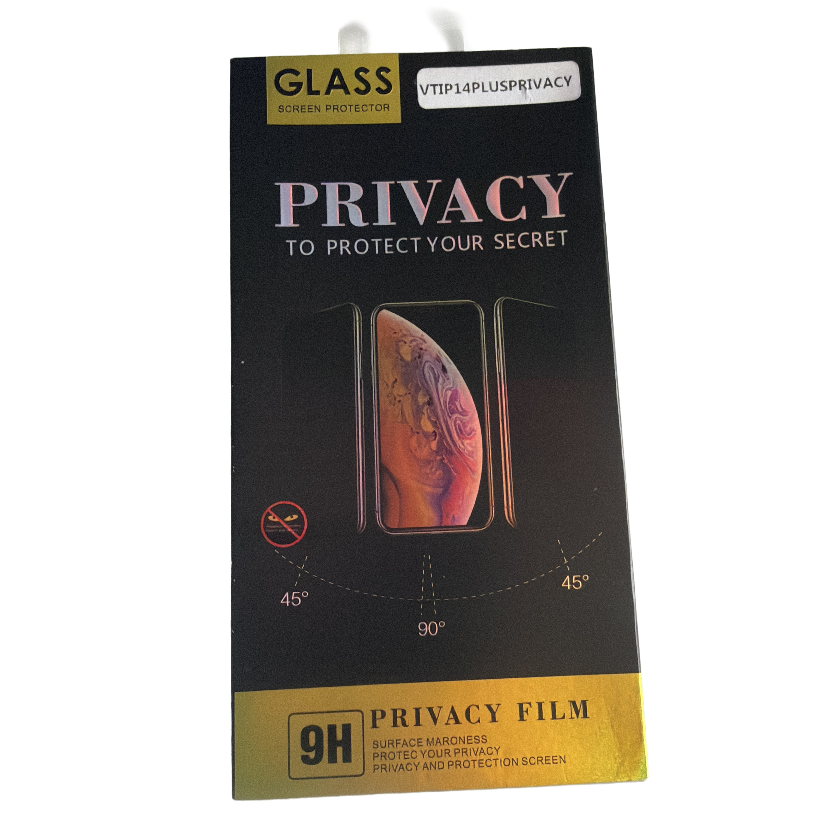 Verre trempé Privacy IPhone