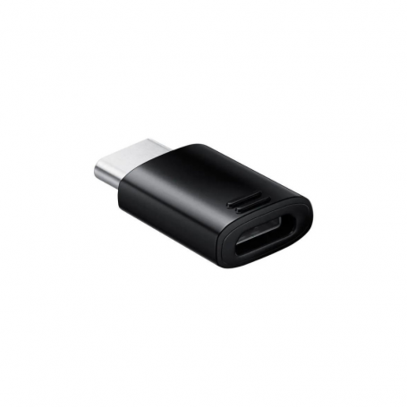 Adaptateur Samsung Type-C Mâle vers Micro USB Femelle Noir Original