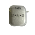 Étui de protection AirPods Style Graffiti Artistique Transparent AirPods 1/2