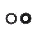 Lentille Caméra Arrière avec Contour iPhone (Noir) (Lot de 2) (ReLife)