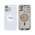 Vitre Arrière Argent iPhone (Pulled B)