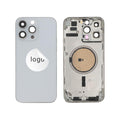 Vitre Arrière Argent iPhone  (Pulled C)