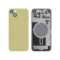 Vitre Arrière Jaune iPhone (Avec MagSafe) (Sans Logo)